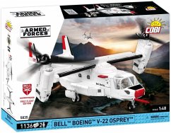 COBI Armed Forces 5835 - Bell Boing V-22 Osprey First Flight Edition , 1136 Klemmbausteine von Cobi