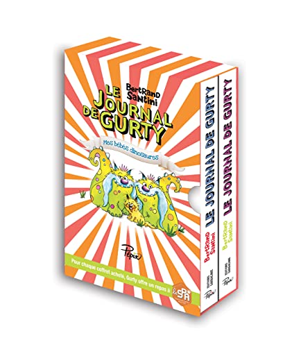 Le Journal de Gurty - Coffret Le Journal de Gurty - T5/T6: T5 : Vacances chez Tête de Fesses / T6 : Mes bébés dinosaures