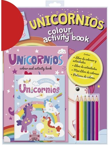COLOUR AND ACTIVITY BOOK - UNICORNIOS (COLOUR ADN ACTIVITY BOOK) von Ediciones Saldaña, S.A.
