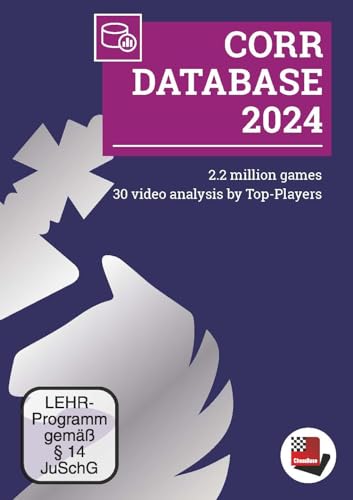 CORR Database 2024: 2,2 Mio Fernschachpartien von Chess-Base