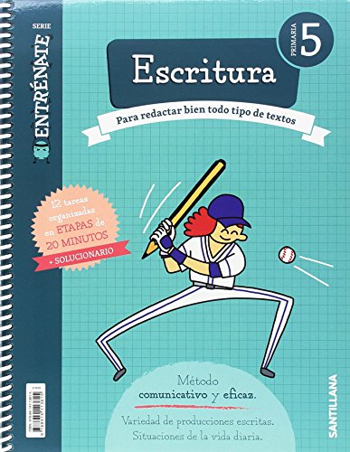 CUADERNO ESCRITURA SERIE ENTRENATE 5 PRIMARIA von Santillana