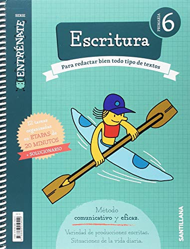CUADERNO ESCRITURA SERIE ENTRENATE 6 PRIMARIA CUADERNO ESCRITURA SERIE ENTRENATE 6 PRIMARIA von Santillana