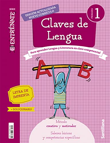 CUADERNO LENGUA SERIE ENTRENATE 1 PRIMARIA von Santillana Educación, S.L.