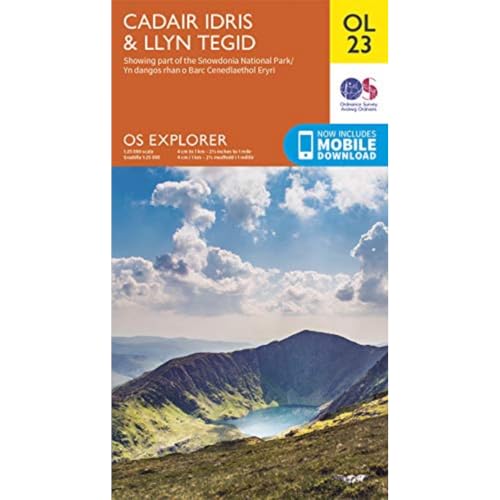 OS Explorer Cadair Idris & Llyn Tegid von Ordnance Survey