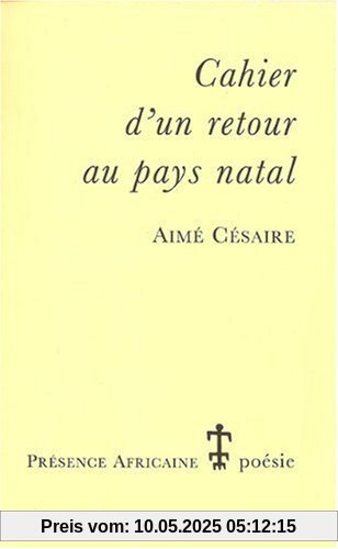 Cahier D'UN Retour Au Pays Natal