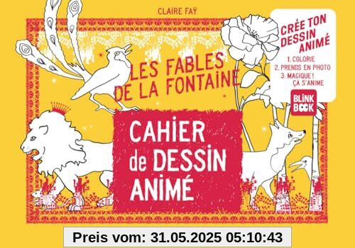 Cahier de Dessin Animé - Les Fables de la Fontaine: Volume 1