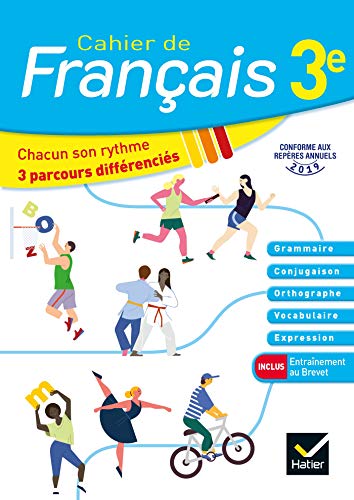 Cahier de Français 3e Éd 2020 - Cahier de l'élève von HATIER
