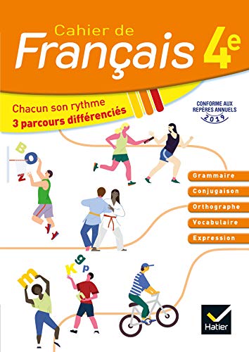 Cahier de Français 4e éd. 2020 - Cahier de l'élève von HATIER