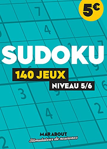 Cahier de Jeux Sudoku: 140 jeux, niveau 5/6