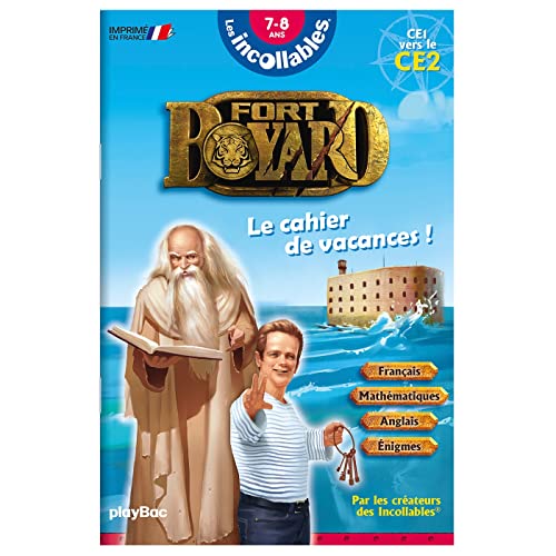 Cahier de vacances 2024 Fort Boyard - Les incollables -CE1 au CE2 - 7/8 ans von PLAY BAC