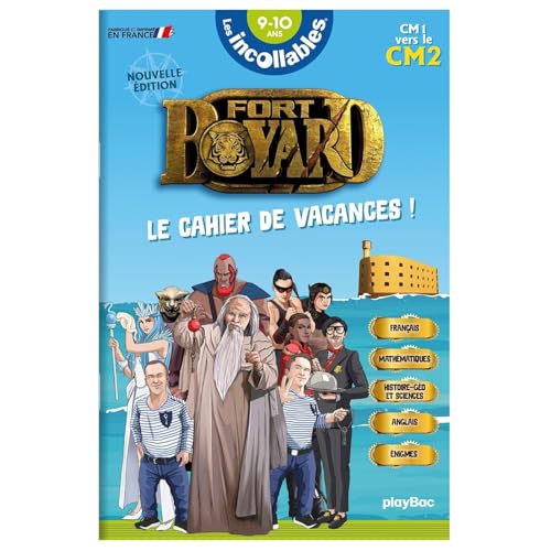 Cahier de vacances 2025 Fort Boyard - Les incollables - CM1 au CM2 - 9/10 ans Cahier de vacances 2025 Fort Boyard - Les incollables - CM1 au CM2 - 9/10 ans von PLAY BAC