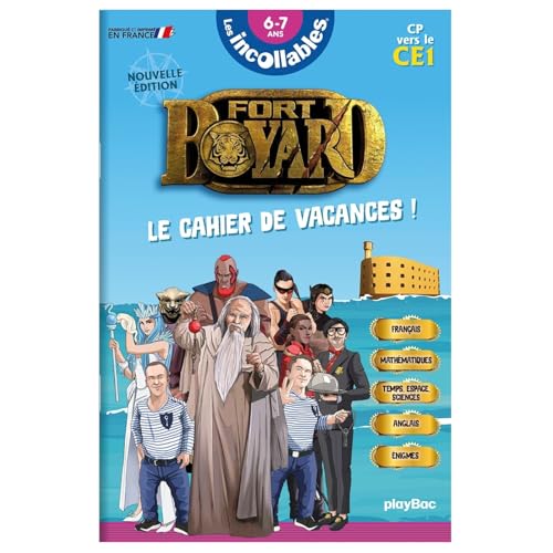 Cahier de vacances 2025 Fort Boyard - Les incollables - CP au CE1 - 6/7 ans: CP vers le CE1 Cahier de vacances 2025 Fort Boyard - Les incollables - CP au CE1 - 6/7 ans: CP vers le CE1 von PLAY BAC