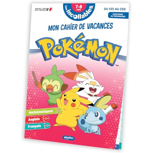 Cahier de vacances 2025 Pokémon - Les incollables - CE1 au CE2 - 7/8 ans Cahier de vacances 2025 Pokémon - Les incollables - CE1 au CE2 - 7/8 ans von PLAY BAC