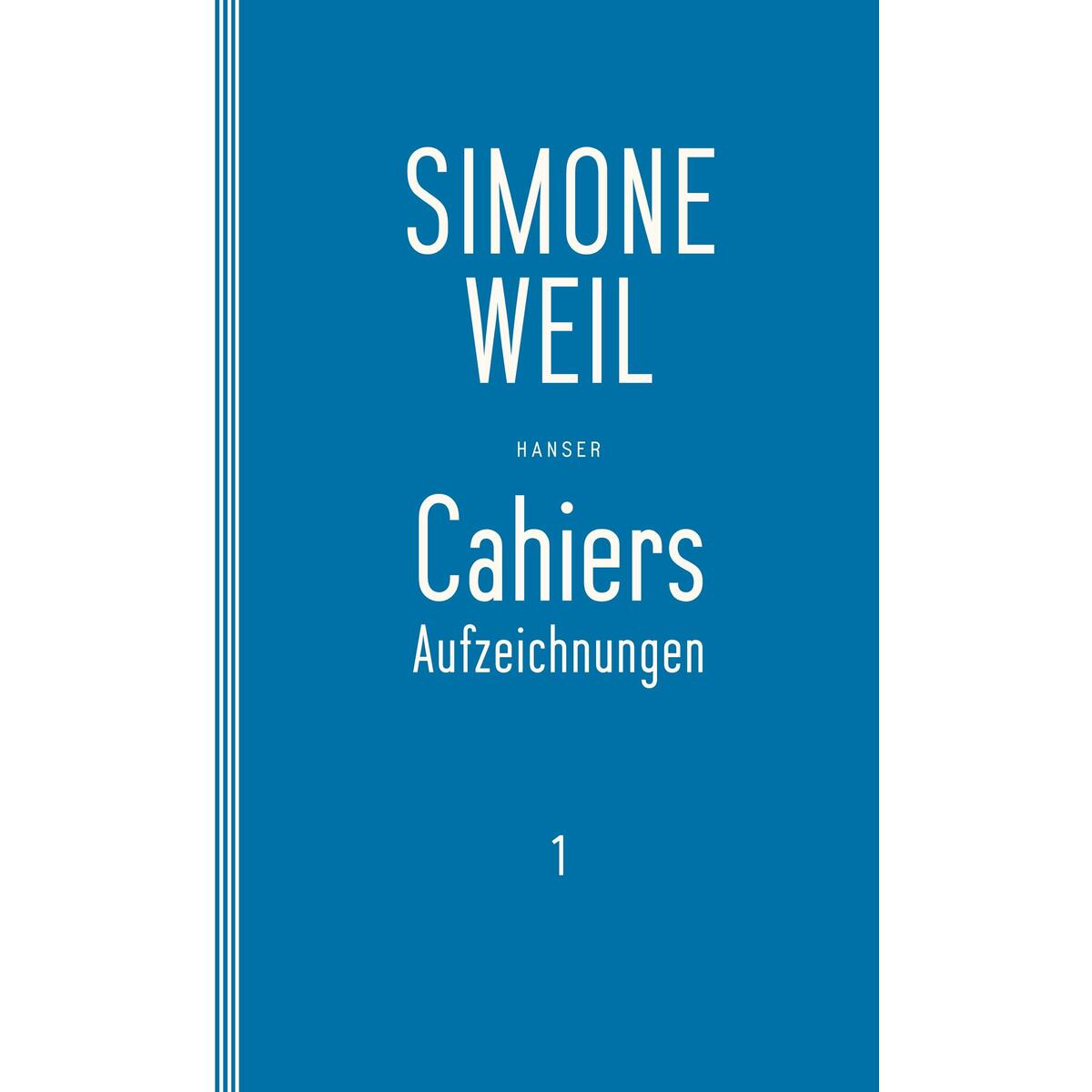 Cahiers 1 von Carl Hanser Verlag