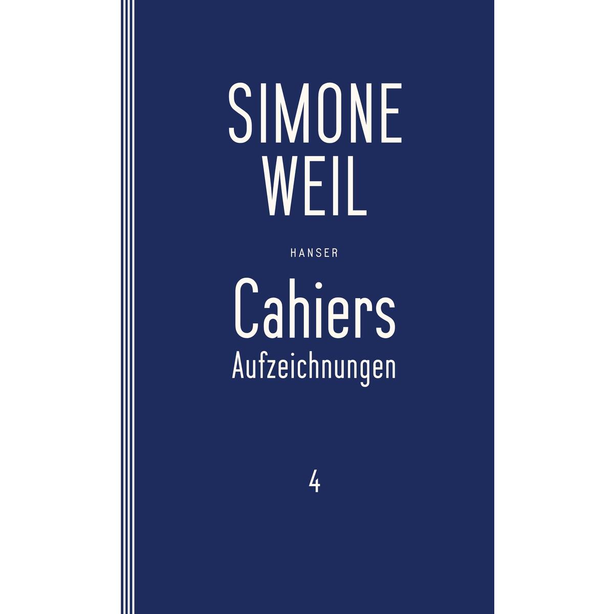 Cahiers 4 von Carl Hanser Verlag