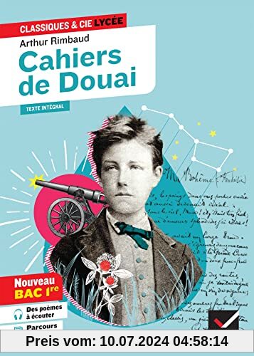 Cahiers de Douai (oeuvre au programme Bac de français 2024, 1re générale & techno): suivi du parcours « Émancipations créatrices »