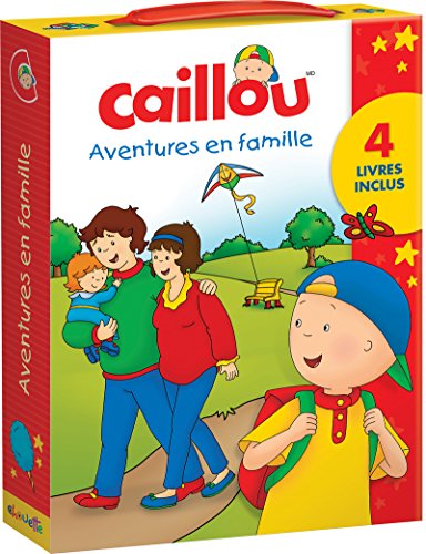 Caillou Aventures en famille NE: Contient 4 volumes : Caillou au Zoo ; Le grand frère ; Le petit bateau ; A la fête foraine von CHOUETTE