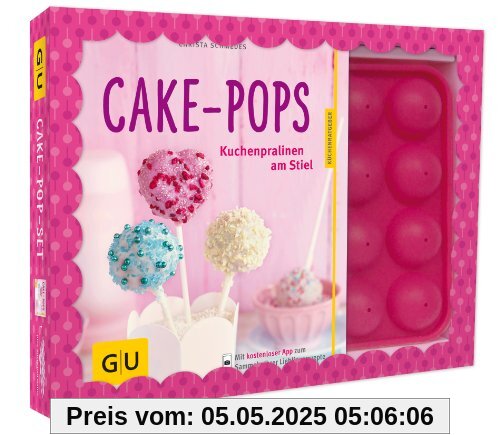 Cake-Pop-Set: Plus Cake-Pop-Backform (für 16 Cake-Pops) (GU Buch plus)