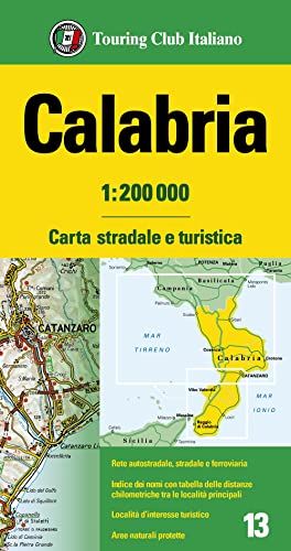Calabria (13) (Carta stradale e turistica, Band 13)