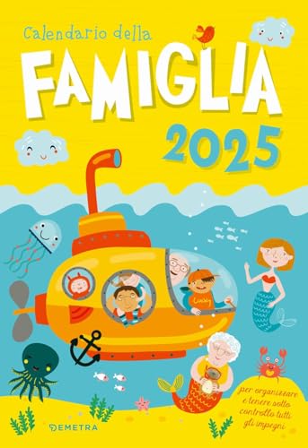 Calendario della Famiglia 2025 da parete (26,5 x 38,5 cm) (Varia Demetra) von Demetra