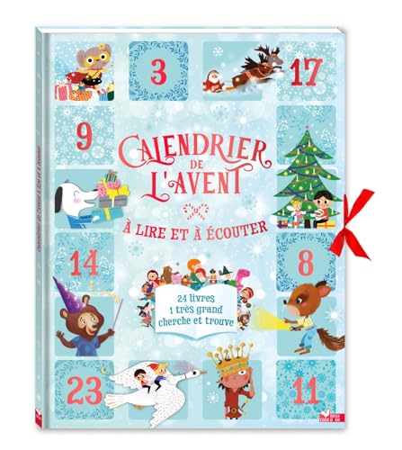 Calendrier de l'avent à lire et à écouter: 24 livres, 1 très grand cherche et trouve von DEUX COQS D OR