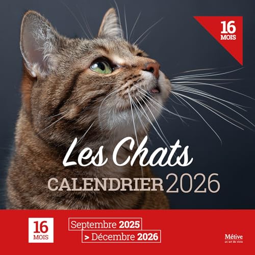 Les Chats - Calendrier 2026 Les Chats - Calendrier 2026 von METIVE