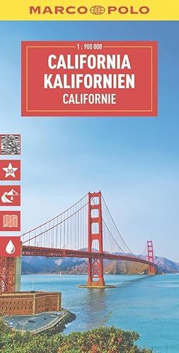 California 1:900.000 (Carte stradali Marco Polo) von Marco Polo