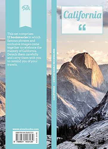 California Bookmarks: 12 Lesezeichen im Set (Leszeichen-Set)