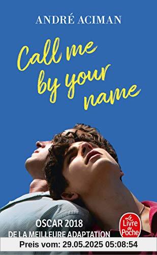 Call me by your name