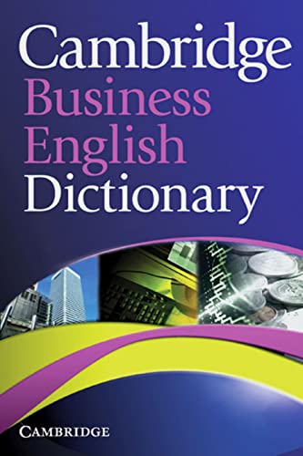 Cambridge Business English Dictionary: Paperback