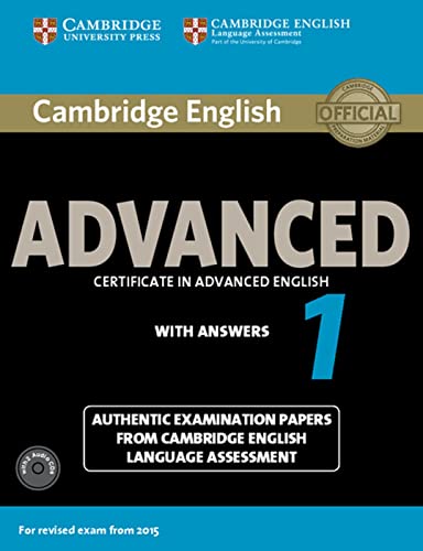 Cambridge English Advanced 1 for updated exam: Student’s Book with answers and CD von Klett Sprachen GmbH