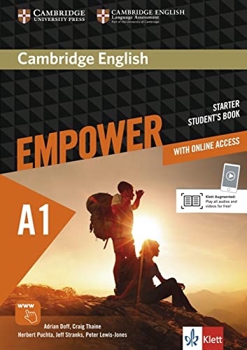 Cambridge English Empower A1: Student’s Book + assessment package, personalised practice, online workbook & online teacher support von Klett Sprachen GmbH