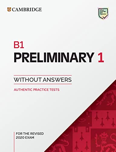 Cambridge English Preliminary 1 for revised exam from 2020: Student’s Book without Answers von Klett Sprachen GmbH