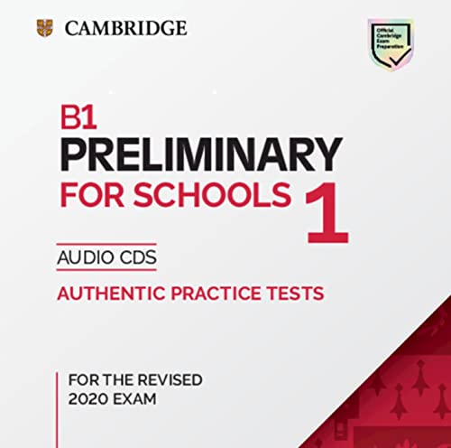 Cambridge English Preliminary for Schools 1 for revised exam from 2020: Audio CD