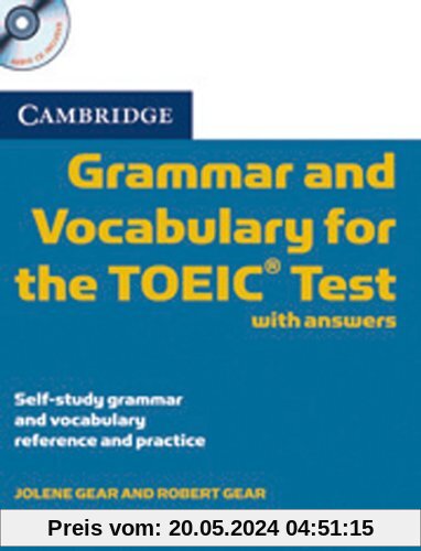 Cambridge Grammar and Vocabulary for the TOEIC Test, w. 2 Audio-CDs