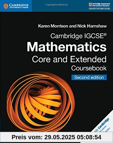 Cambridge IGCSE® Mathematics Core and Extended Coursebook (Cambridge International IGCSE)