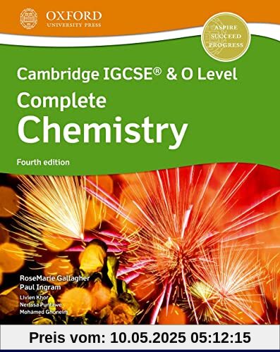 Cambridge IGCSE & O Level Complete Chemistry: Student Book: Student Book 4th Edition Set (CAIE complete chemistry science)
