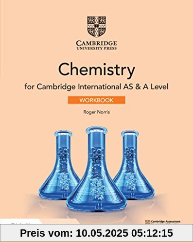 Cambridge International AS & A Level Chemistry Workbook with Digital Access (2 Years)