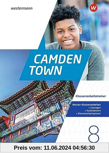 Camden Town - Allgemeine Ausgabe 2020 für Gymnasien: Klassenarbeitstrainer 8