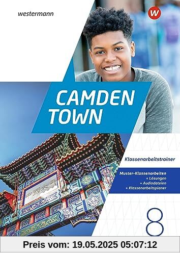 Camden Town - Allgemeine Ausgabe 2020 für Gymnasien: Klassenarbeitstrainer 8
