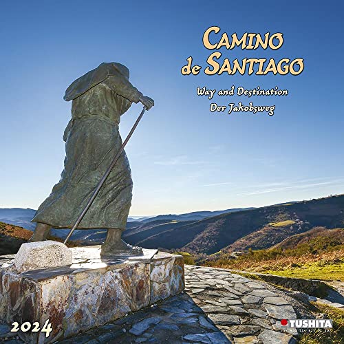 Camino de Santiago 2024: Kalender 2024 (Mindful Edition) von Tushita PaperArt