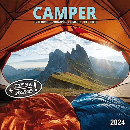 Camper 2024: Kalender 2024 (Artwork Edition)