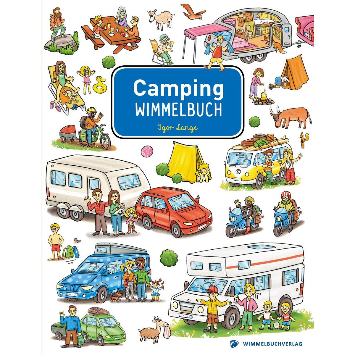 Camping Wimmelbuch von Adrian Wimmelbuchverlag