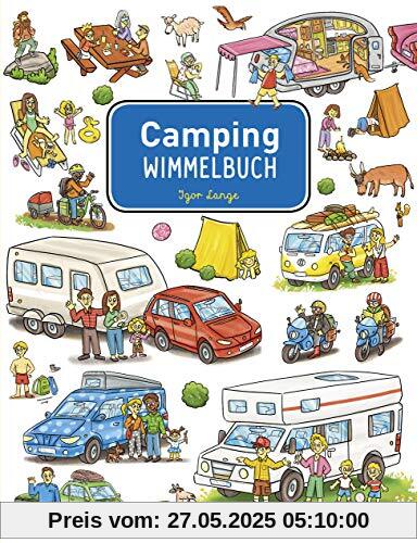 Camping Wimmelbuch: Bilderbuch ab 3 Jahre