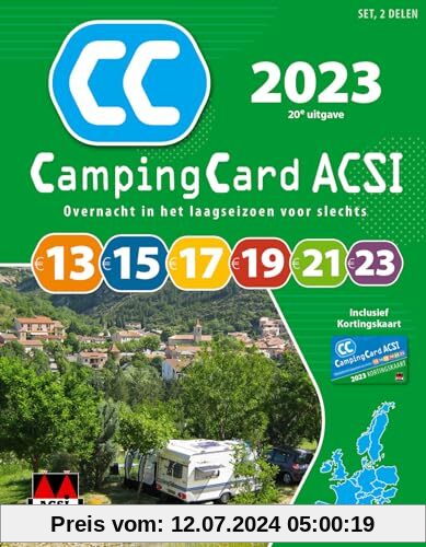 CampingCard ACSI 2023: Set 2 delen Taschenbuch – 9. Dezember 2022 (Niederländisch) Taschenbuch – 9. Dezember 2022