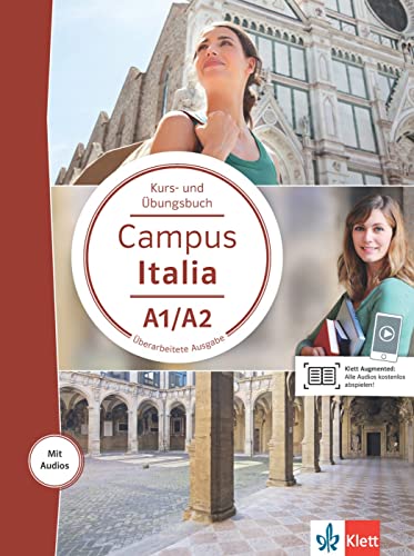 Campus Italia A1/A2: Kurs- und Übungsbuch mit Audios