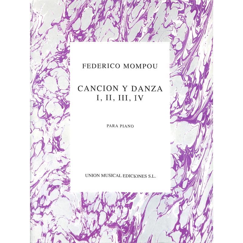 Cancion y danza 1 2 3 4 Cancion y danza 1 2 3 4