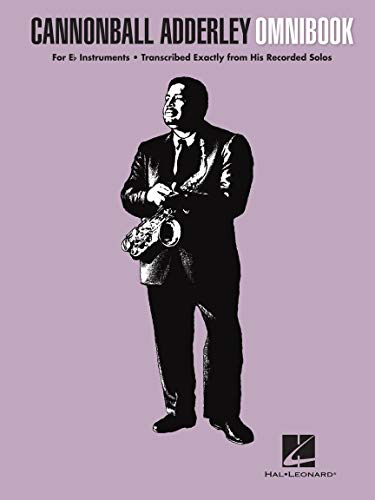 Cannonball Adderley: Omnibook - For E Flat Instruments: Songbook für Instrument(e) in es von Hal Leonard