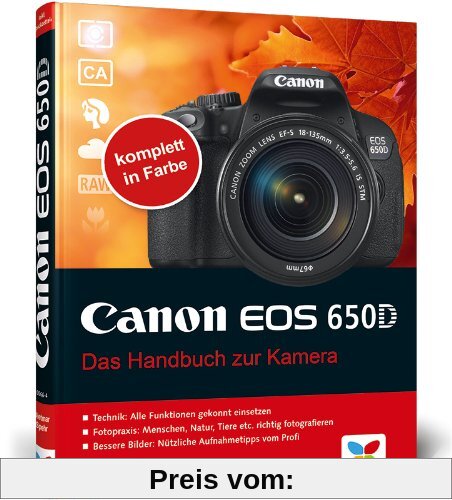 Canon EOS 650D: Das Handbuch zur Kamera
