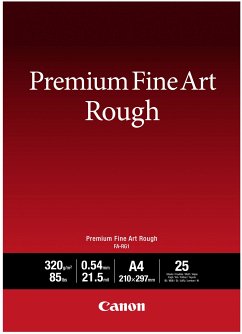 Canon FA-RG 1 Premium Fine Art Rough A 4, 25 Blatt, 320 g von Canon